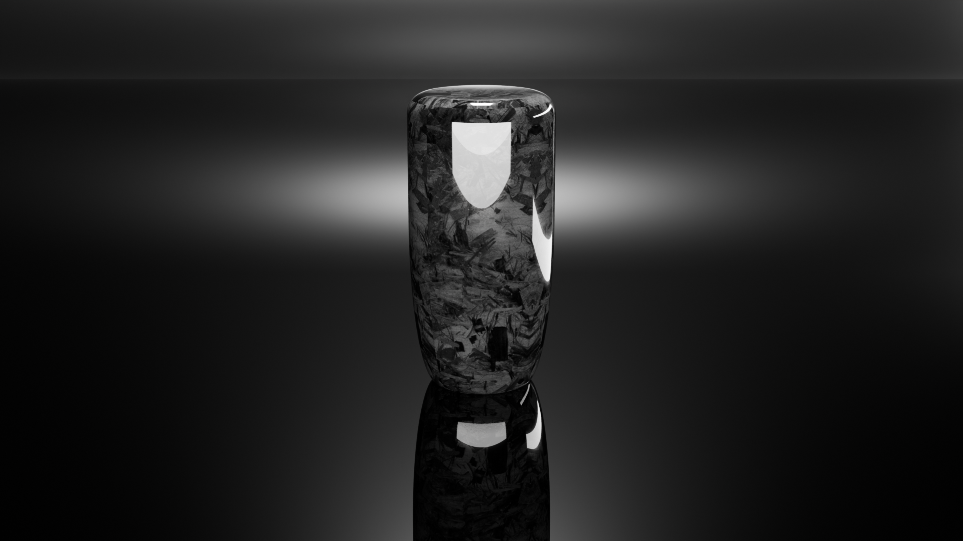 AXIS forged carbon fiber shift knob by SN Motorsports — weighted ergonomic gearshift in raw marble carbon aesthetic, precision-balanced for tight short throws
